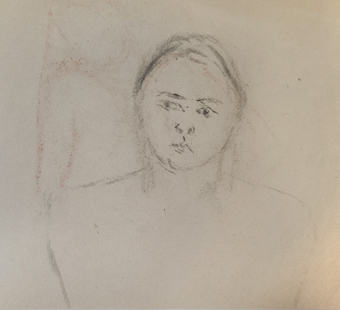 Charcoal face